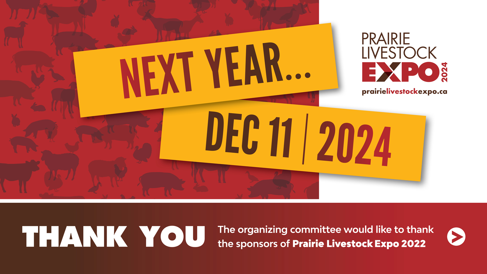 Prairie Livestock Expo The premier livestock production exhibition in